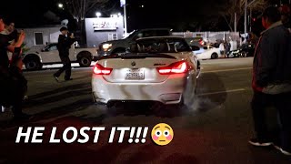 1000 Horsepower BMW M4 Loses Control 😳 [upl. by Harvison]