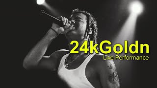 24kGoldn  Games on Your Phone Live Performance [upl. by Hoxsie886]