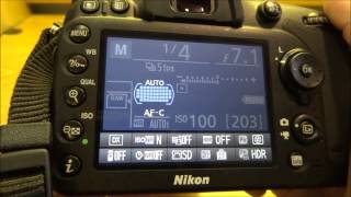 Nikon D7100 Autofocus Quick Tip [upl. by Eon]