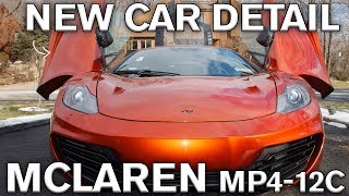 How to Detail Protect New Car McLaren MP412C [upl. by Lemahs448]