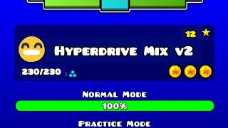 Hyperdrive Mix V2 By quotMitchquot  Geometry Dash 22 [upl. by Aihpos]