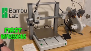 Bambu Lab A1 Combo 3D Printer  From Startup Setup to First Print  First Impressions [upl. by Karen]