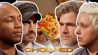 Chopped Ramen Steak amp Bananas  Full Episode Recap  S7 E1  Food Network [upl. by Kosaka974]