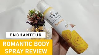 Enchanteur Body Spray Review  Enchanteur Deodorant Review  Enchanteur Body Mist Review  Door Been [upl. by Alat]