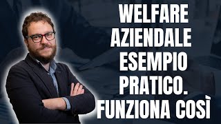 WELFARE AZIENDALE ESEMPIO PRATICO SU COME SI APPLICA [upl. by Delphinia]