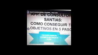 Guía Rápida de Consultoría Santías El camino recorrido hasta ahoraemprendedor [upl. by Buffum]