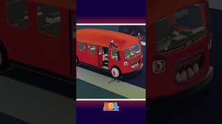 👾The Monster Fell Down🥴🚌 shorts halloween scary wheelsonthebus spooky [upl. by Ylla263]