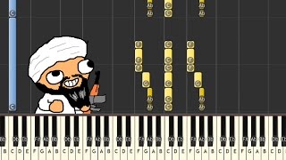 Salil Sawarim Synthesia piano cover [upl. by Ferris53]