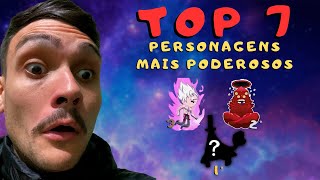 TOP 7 PERSONAGENS MAIS PODEROSOS DOS DESENHOS ANIMADOS [upl. by Ailsun]