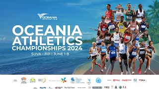 Oceania Athletics Championship  2024 Suva Day 3 [upl. by Clarita]