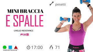 Braccia Snelle e Spalle Definite Workout Avanzato Spalle e Braccia [upl. by Bael]