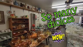 So much good stuff  Grandmas Antiques shopwithme vintage thrifting reseller [upl. by Neelrac]