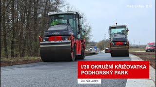 I30 Okružní křižovatka Podhorský park [upl. by Funda]