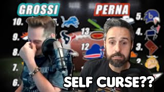 Grossi and Perna Compare Their Week 6 Power Rankings Grossi Perna Show [upl. by Ardnassac]