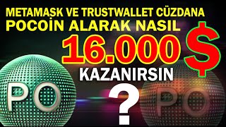 TRUSTWALLET VE METAMASK CÜZDANA POCOİN ALMAK ÇOK BASİT [upl. by Gert332]