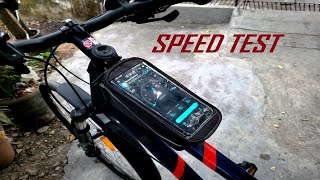 Bicycle Speedometer  Bitwin Riverside 500  SPEED TEST [upl. by Damales]