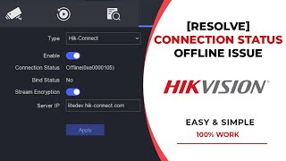 UPDATE How to Solve Hikvision DVR Offline Problem  Hik Connect Offline [upl. by Patton]