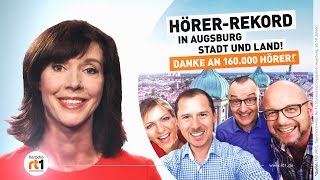 HITRADIO RT1  HörerRekord in Augsburg Stadt und Land [upl. by Ayram]