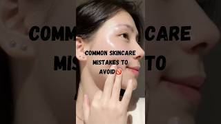 Top 5 Common Skincare Mistakes to Avoid🚫❌  Skincare Tips for Clear Skin✨ glassskin clearskin [upl. by Woodall97]