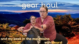 Car Camping Gear Haul plus my mountain trip highlights SPOILER  there were bears [upl. by Pedrotti]