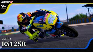 【MotoGP 17】aprilia RS125R 1996 Moto historical [upl. by Esther]