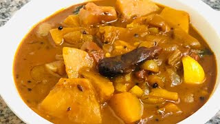 அரசாணிக்காய் குழம்பு  Arasanikai Kuzhambhu Recipe from ramyaadupangarai [upl. by Nada]