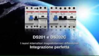 ABB DS201 DS202C  Interruttori differenziali magnetotermici [upl. by Singhal]