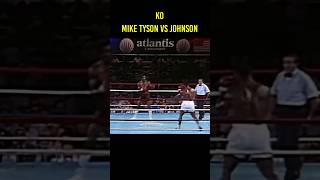 KO Brutal ‼️ Mike Tyson Vs Johnson [upl. by Dov284]