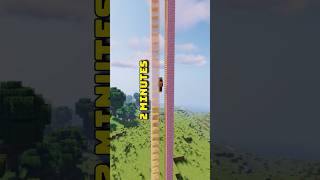 How Slow Can You Fall in Minecraft [upl. by Phenica525]