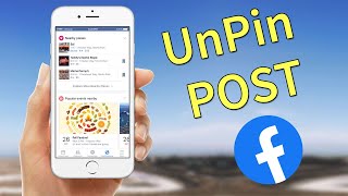 How to Unpin Post on Facebook Mobile [upl. by Elleined]