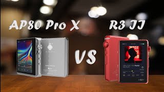 Batalla de DAP Hidizs AP80 Pro X vs Hiby R3 II [upl. by Ynohta]