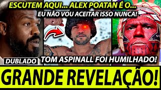 DETONOU🚨JON JONES fala de ALEX POATAN DETONA TOM ASPINALL e ANALISA LUTA COM STIPE MIOCIC UFC ufc [upl. by Langham485]