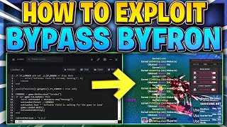 UPDATE How To Exploit After The Byfron AntiCheat On PC  FULL TUTORIAL  New Methods  Exploits [upl. by Reidid606]