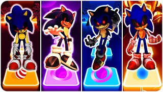 Sonic EXE VS Sonic EXE VS Sonic EXE VS Sonic EXE  DING DONG HIDE AND SEEK  Tiles Hop EDM Rush [upl. by Rochelle418]