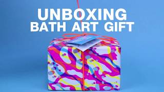 Lush Unboxing Bath Art Geschenk [upl. by Asilegna108]