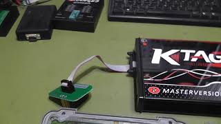 Bosch MED9510 ECU Cloning with KTAG [upl. by Bowman802]