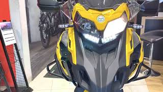 Benelli TRK 502X special edition yellow review  On Road Price  Details [upl. by Rus]