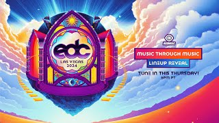 EDC Las Vegas 2024  Music Through Music Lineup Reveal [upl. by Vaas]