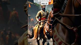 Day 2730  shivaji maharaj  gorilla tactics  shivajimaharaj story history real india facts [upl. by Yendahc792]