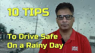 10 Tips to Drive safe on a Rainy Day [upl. by Hawger320]