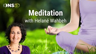 Meditation with Helané Wahbeh [upl. by Roque236]