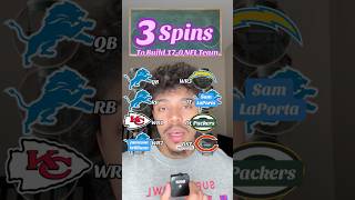 3 Spins for NFL Super Bowl Team 🚨😎 nfl superbowl [upl. by Jayme]