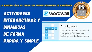 CRUCIGRAMA INTERACTIVO  2023 EN WORDWALL [upl. by Alema601]