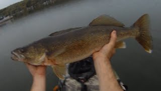 GIANT First Light Walleye Conesus Lake [upl. by Sibel]