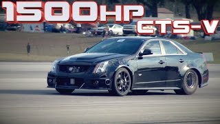 1500HP Cadillac CTSV WORLD RECORD [upl. by Emlynne151]