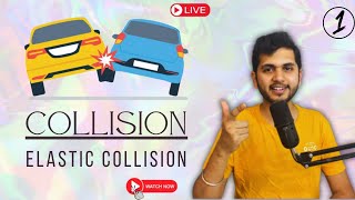 Elastic Collision Class 11 for NEET  IITJEE  Collisions  Nirwan Pawar [upl. by Einahpehs]