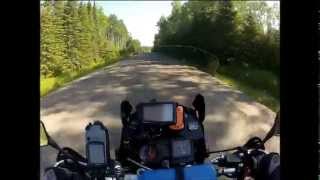 2003 KLR 650 upgrade Mods Test ride part 1 Kawasaki [upl. by Theurer]