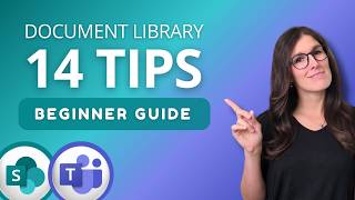 How To Create a SharePoint Document Library Beginner Guide  2024 [upl. by Maye920]