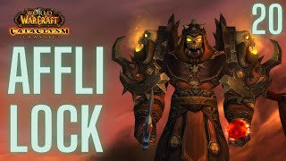 AFFLICTION WARLOCK PvP Gameplay 20  CATACLYSM CLASSIC [upl. by Anawit]