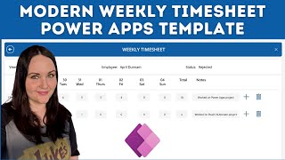 Master Your Time with the Modern Weekly Timesheet Power Apps Template [upl. by Narej423]